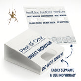 Spider and Crawling Insect Sticky Pads Non-Toxic Indoor Spider Catcher
